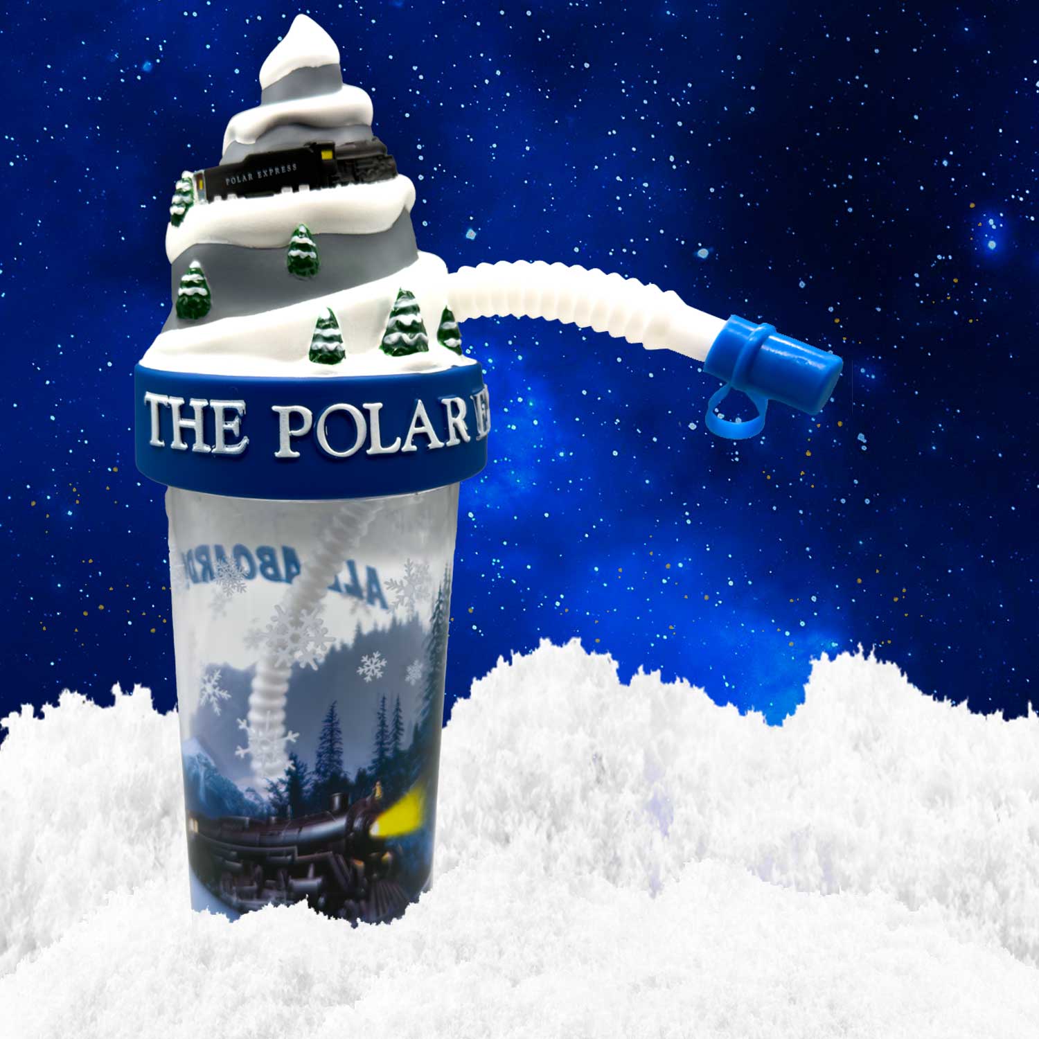 Polar Express Moulded Mountain Tumbler